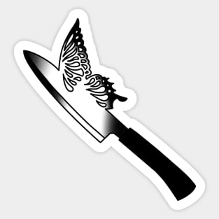 Butterfly Knife Sticker